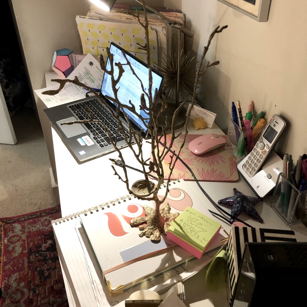 Anthropologie jewelry tree